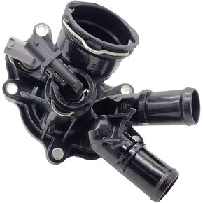 2712000315 Coolant Thermostat Housing Assembly w/Gasket for 2012 2013 2014 2015 Mercedes C250 SLK250 1.8L