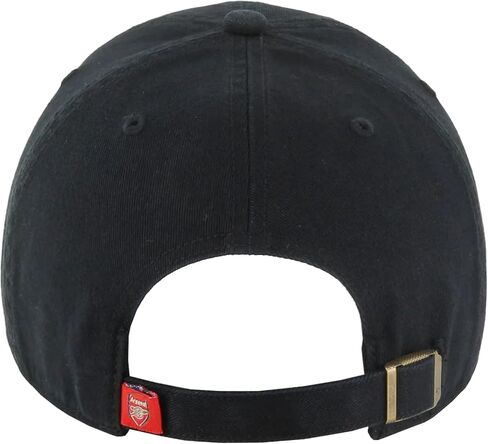 47 Brand Arsenal FC MVP Cap EPL-RGW30GWS-BKA, Mens, Cap, Black/Black, in Saudi Arabia