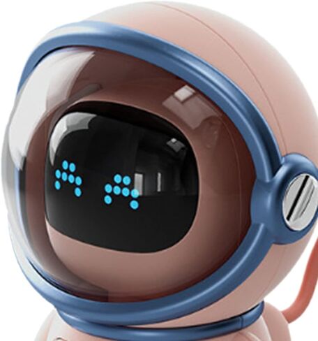 Garosa The Speaker AI Intelligent Voice Bluetooth Speaker Clock Alarm Clock Small Night Light Birthday Gift Decor for Home Party Outdoor Office () in Saudi Arabia