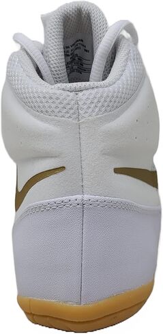 Nike Fury Wrestling Shoes (AO2416-102, White/White/Metallic Silver) Size 10 in Saudi Arabia