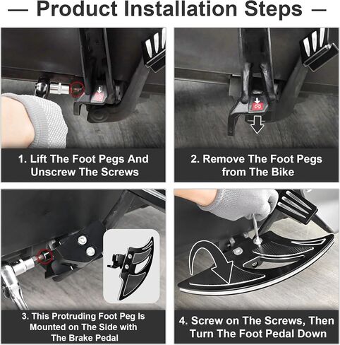 Large Bat Shape Driver Floorboards for the Can-Am Ryker All Models (2015-2025) | Rider Footrest Pedal for ACE 600 900 / Rally Edition/Sport (Black) in Saudi Arabia