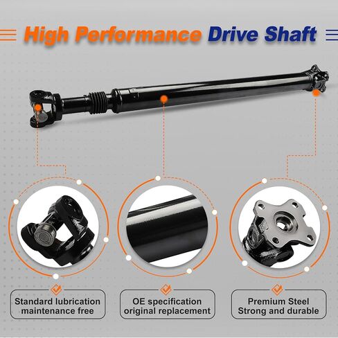 65-2002A عمود الدفع الخلفي الدعامة عمود عمود الإدارة مناسب لـ 2006-2008 Ford F-150 Lincoln Mark LT RWD استبدال #8L3Z4R602B in Kuwait