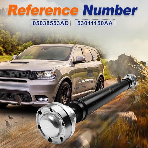 Front Drive Shaft Prop Shaft Driveshaft Assembly Fit for Dodge Durango 2018-2020 for Jeep Grand Cherokee 2012-2020 Replace# 05038553AD 53011150AA in Saudi Arabia