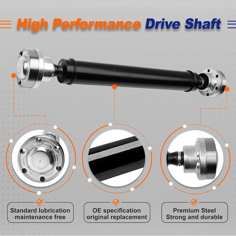 Front Drive Shaft Prop Shaft Driveshaft Assembly Fit for Dodge Durango 2018-2020 for Jeep Grand Cherokee 2012-2020 Replace# 05038553AD 53011150AA in Saudi Arabia