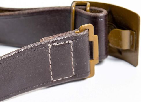 vintage military belt for men - ww2 belt - soviet belt - Russian military trawsers canvas field belt USSR green in Kuwait
