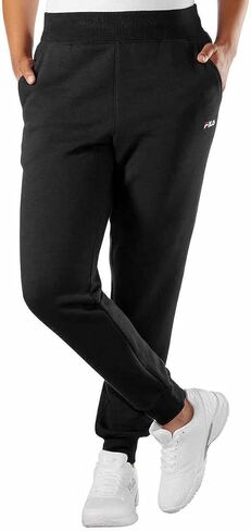 بنطال Fila النسائي من الصوف (أسود، صغير) in Kuwait