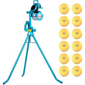 Jugs Lite-Flite Machine with 1-Dozen Lite-Flite Baseballs—Delivers Big League Pitches for a Minor League Price. If You Love to hit, This Machine Package is for You.