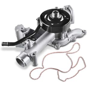 A-Premium Engine Water Pump Kit with Gasket Compatible with Dodge Durango 2004-2008, Ram 1500 2500 3500 2003-2008 & Chrysler Aspen 2007-2008, 5.7L V8 Engine, Replace# AW7168, 53021380BB