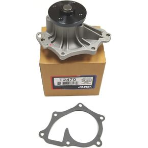 OAW T2470 Engine Water Pump for 02-09 Toyota Camry, 09-10 Corolla, 01-07 Highlander, 09-13 Matrix, 01-08 RAV4 + Solara, 05-10 Scion TC & 10-12 Lexus HS250H 2.4L