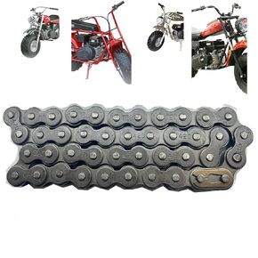 QYMOTO CT200U CT200U-EX Chain Front Jackshaft 420 Chain 42 Links with Master Link for Coleman Mini Bike Chain CT200U-EX BT200X MB200 MB165 Axis M200