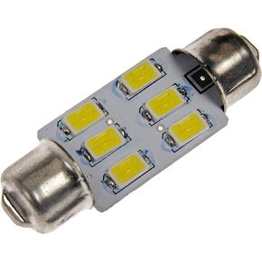 Dorman 211W-HP 211 White 2Watt LED Bulb Compatible with Select Models