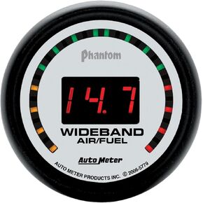 Auto Meter 5779 Phantom Wide Band Air Fuel Ratio Kit,2.3125 in.