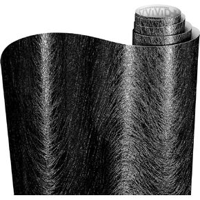 VViViD+ Beast Black Etched Vinyl Car Wrap Roll 10ft x 5ft