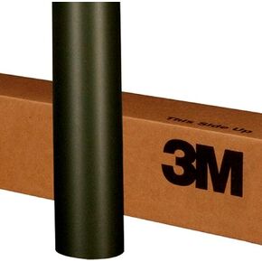 3M 1080 Matte 60in x 24in Car Wrap Vinyl Film (Matte Deep Black)