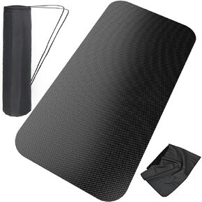 Exercise Equipment Mat - Treadmill Mat, Stationary Bike Mat, Exercise Mat, Gym Equipment Waterproof Mat, Jump Rope Mat Use On Hardwood Floors and Carpet Protection