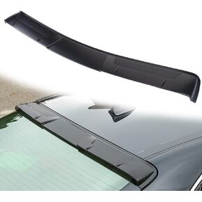 Carbon Fiber Pattern M Style Rear Window Visor Wing Roof Spoiler Deflector for 8TH Toyota Camry LE SE XSE XLE Hybrid 2018-2024