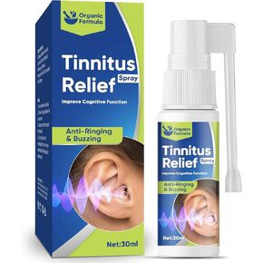 زيت تخفيف طنين الأذن بمكونات طبيعية لتخفيف طنين الأذن، قطرات تخفيف طنين الأذن بشكل فعال، يهدئ الصداع ويحسن السمع، 60 مل in Kuwait