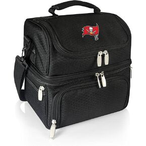 PICNIC TIME Black Tampa Bay Buccaneers Pranzo Lunch Tote