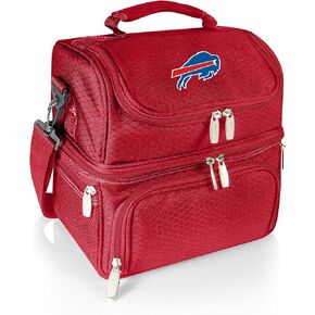 PICNIC TIME Red Buffalo Bills Pranzo Lunch Tote