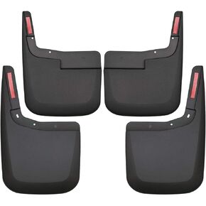 Husky Liners - Rear Mud Guards | 2015 - 2020 Ford F-150 w/ OEM Fender Flares, Rear Set - Black, 2 Pc. | 59451