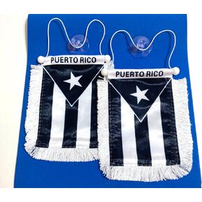 Black Puerto Rican Flag Accessories Puerto Rico flag Boricua Decoration Banner - Elevate Your Style with a Touch of Elegance (combo)