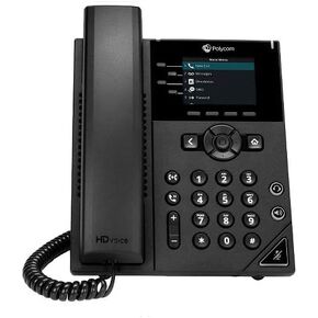 Polycom VVX 250 Business IP Desk Phone with Color Display - Four Lines
