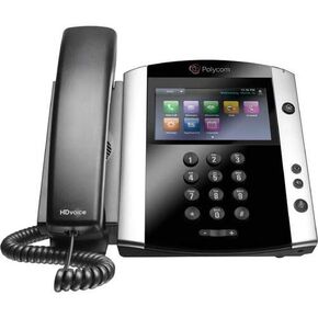 هاتف Polycom VVX 601 IP - مزود بالطاقة