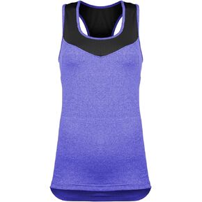 Women's Cycling/Running Racerback Tank Top with Pockets