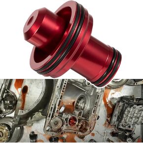 Accumulator Piston Kit 22841-04K Heavy Duty,Red Anodized Aluminum Billet Accumulator Piston Kit Fit for Chrysler 42RE, 42RH, 46RE, 46RH, 47RE, 47RH, 48RE, A727, A904 22841-04K