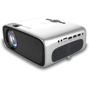 جهاز عرض Philips NeoPix Prime One، جهاز عرض True HD مع خاصية النسخ المتطابق للشاشة عبر Wi-Fi ومشغل الوسائط المتعددة واتصال مكبرات صوت Bluetooth ومنفذ HDMI in Kuwait