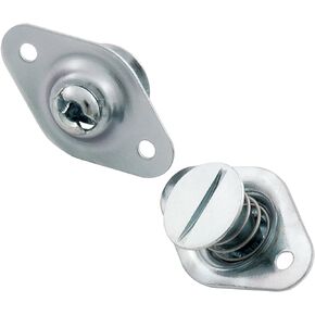Allstar Performance ALL19010 0.650" Steel Flush Head Self-Ejecting Button, (Pack of 10) , Zinc
