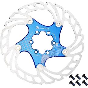 Dymoece Bike Disc Brake Rotor 6-Bolt 140mm 160mm 180mm 203mm for Shimano Tektro Mountain bike MTB Road Racing Bike BMX