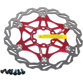 160mm 180mm Bicycle Disc Brake Rotor Bike Disc Brake Sets with 6 Bolts Fit for Road Bike,Mountain Bike,MTB,BMX（Aluminum Alloy and Stainless Steel）
