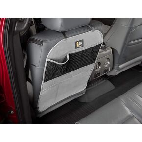 واقي ظهر المقعد من WeatherTech - بساط ركل عالمي ومنظم للجزء الخلفي من مقعدك - فحمي