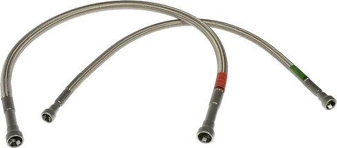 Dorman 819-800 Rear Flexible Stainless Steel Braided Fuel Line Compatible with Select Chevrolet / GMC Models (OE FIX) in Kuwait