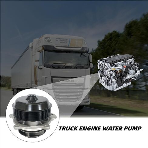 مضخة مياه الشاحنة الميكانيكية WP10343 تبريد المحرك مناسب لـ DAF CF/XF MX-13 303 ومتوافق مع رقم OE البديل 1949546 1953398 1956781 2104580 in Saudi Arabia