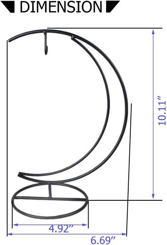 Ornament display stand , 3 PACK Gift Ornament Holder with hook hanger for Christmas Halloween Decoration, Glass Witch Ball,Home Party wedding Decor in Saudi Arabia