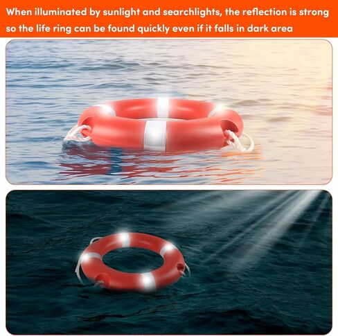 Life Ring 23"/28" Orange Boat Safety Throw Ring Professional Boat Throw Ring Emergency Use Life Ring Buoy for Rescue Lifeguard Lifesaving in Saudi Arabia