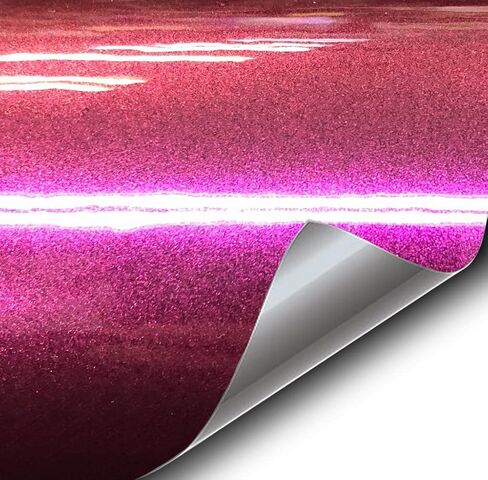 VViViD+ Gloss Joker Purple Premium Vinyl Wrap Film (25ft x 5ft) in Saudi Arabia