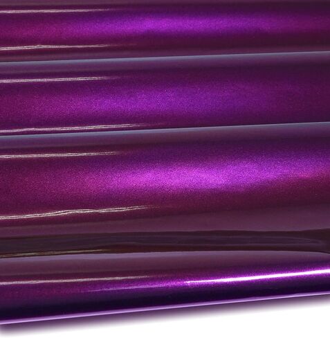 VViViD+ Gloss Joker Purple Premium Vinyl Wrap Film (25ft x 5ft) in Saudi Arabia
