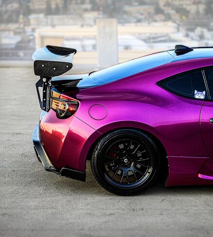 VViViD+ Gloss Joker Purple Premium Vinyl Wrap Film (25ft x 5ft) in Saudi Arabia