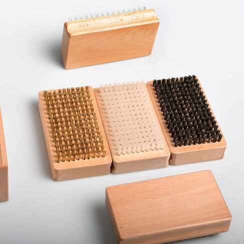 مجموعة شمع لوح التزلج، مجموعة شمع التزلج، مجموعة فرش لوح التزلج مكونة من ثلاثة مجموعة فرش هيكل قاعدة متجددة، مجموعات فرش من النايلون/النحاس/شعر الخيل للتزلج على الجليد in Kuwait