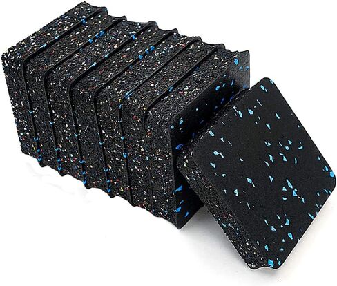 Luwint Thick Treadmill Mat, 5'' x 5'' x 1'', High Density Rubber in Saudi Arabia