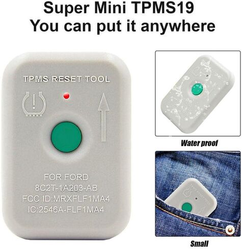 أداة إعادة ضبط VXDAS TPMS لأداة إعادة ضبط جهاز استشعار ضغط الإطارات Ford متوافقة مع F-150، Mazda، Lincoln، Mercury - إصدار 2023 (8C2Z-1A203-A) in Kuwait