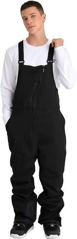 سروال التزلج على الجليد للنساء من HOUZONIY، مقاوم للماء، فضفاض للشتاء، فضفاض in Kuwait