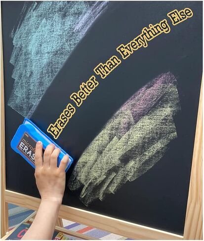 Premium Quality Chalkboard Eraser(2 Pack/Washable & Reusable) Dustless Chalk Eraser in Saudi Arabia