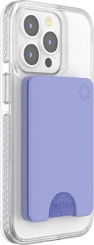 PopSockets Minimalist Slim Phone Wallet with MagSafe® Adapter Ring, Phone Card Holder, Wireless Charging Compatible, Wallet Without Grip Compatible with MagSafe®- in Saudi Arabia