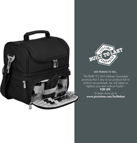 PICNIC TIME Black New Orleans Saints Pranzo Lunch Tote in Saudi Arabia