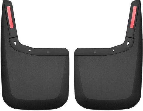 Husky Liners - Rear Mud Guards | 2015 - 2020 Ford F-150 w/ OEM Fender Flares, Rear Set - Black, 2 Pc. | 59451 in Saudi Arabia