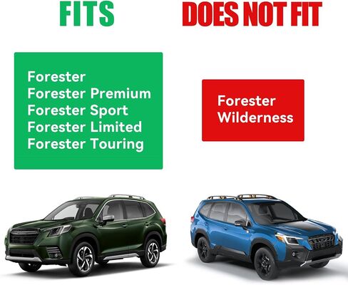 استبدال القضبان المتقاطعة لرف السقف من FLYCLE لسوبارو 2018-2023 XV Crosstrek /2017-2023 Impreza مع قفل، ألومنيوم لنقل البضائع على السطح وأمتعة قوارب الكاياك ودراجات التزلج على الجليد مع سياج جانبي مرتفع in Kuwait